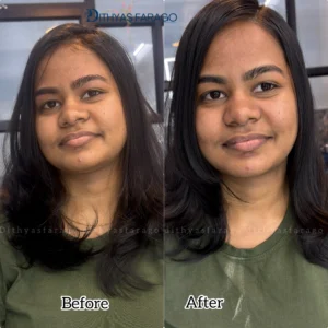 Professional facial treatment for glowing skin in beauty salon